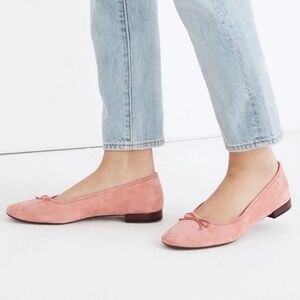 Madewell | The Adelle Ballet Flat in Suede